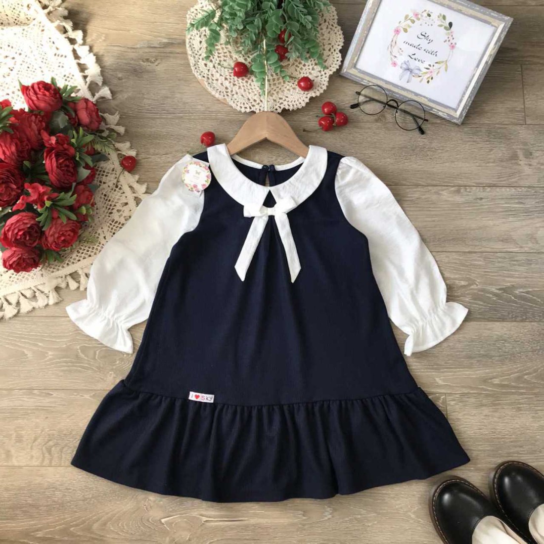 Váy đuôi cá chất len size 4-8-